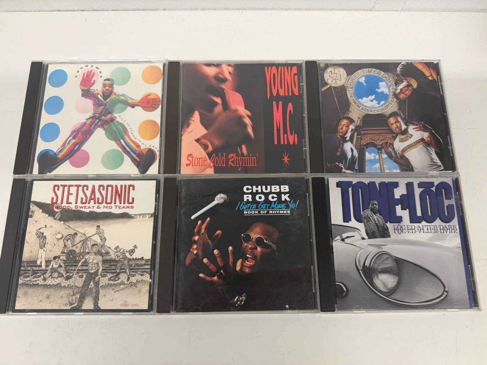 Lot van 6 Originele Hip-Hop / Rap CD’s (Oldschool 80s/90s), Ophalen of Verzenden, Gebruikt, Album, Inclusief doosje