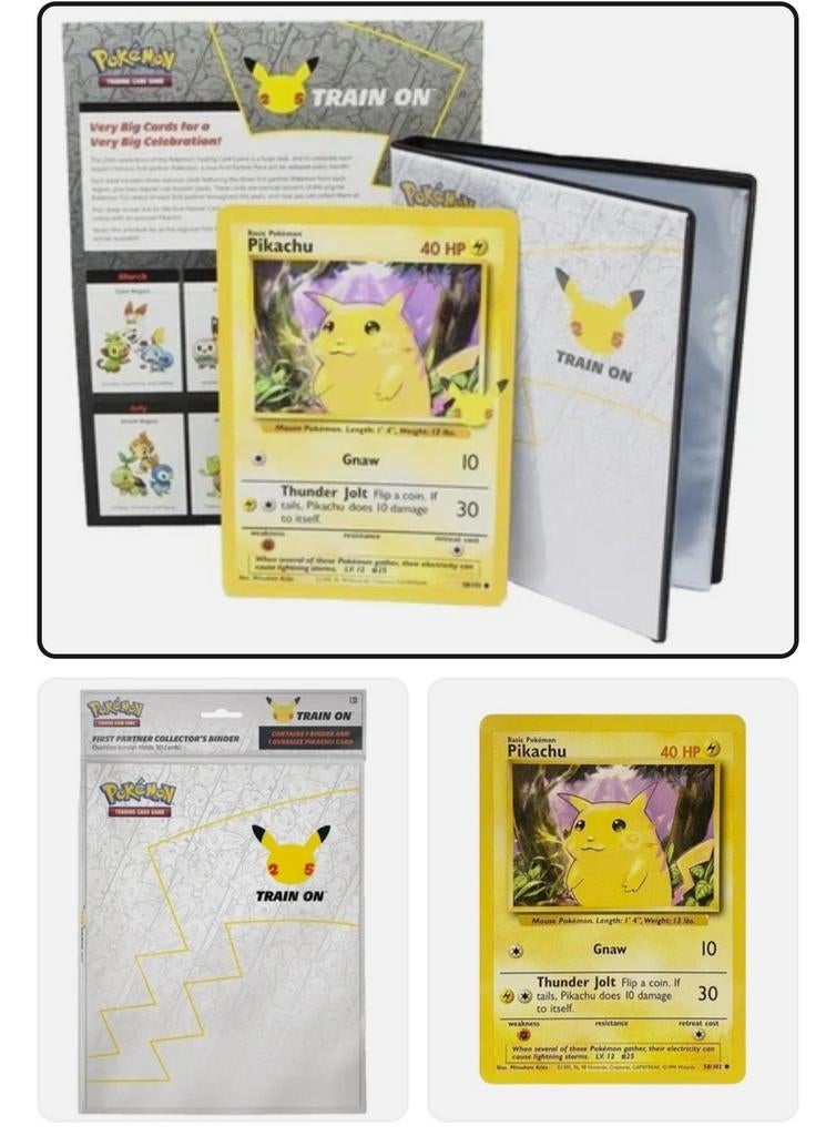 Pokemon First Partner Collector binder jumbo Nieuw!, Ophalen of Verzenden, Nieuw, Foil