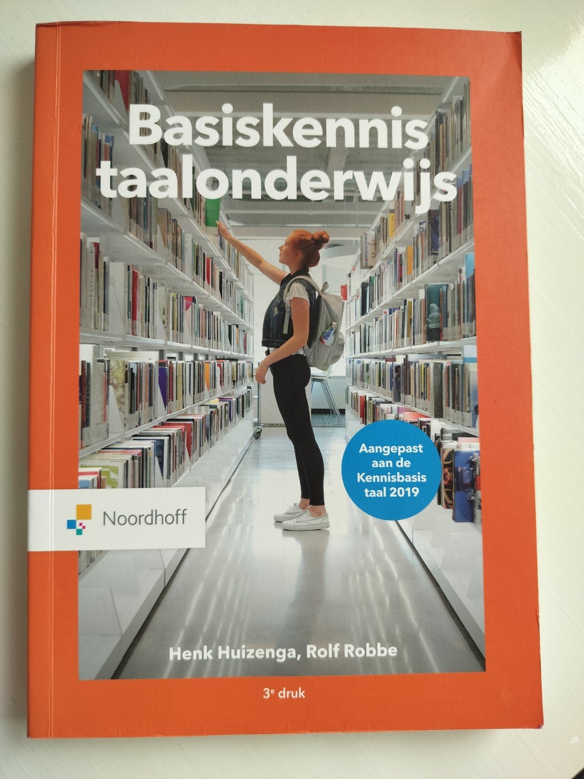 Basiskennis taalonderwijs - pabo boek, Ophalen of Verzenden, Zo goed als nieuw, Henk Huizenga, Alpha