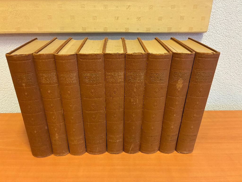 Matthew Henry - Bijbelverklaring (9 delen, compleet), Gelezen, Christendom | Protestants, Ophalen of Verzenden, Matthew Henry