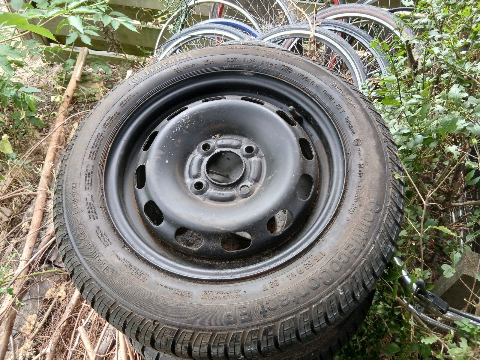 Continental 175/75/R14., Auto diversen, Aanhangwagen-onderdelen, Ophalen, Zo goed als nieuw