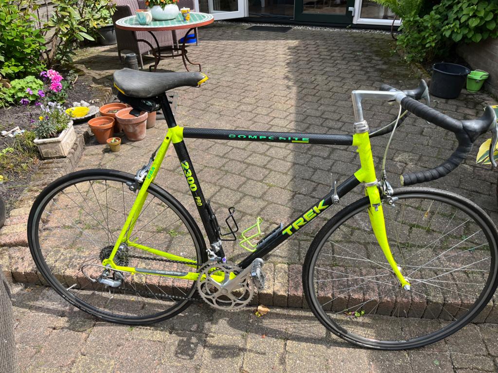 Trek racefiets composiet maat 57 vintage, Overige merken, Aluminium, Ophalen of Verzenden, Zo goed als nieuw