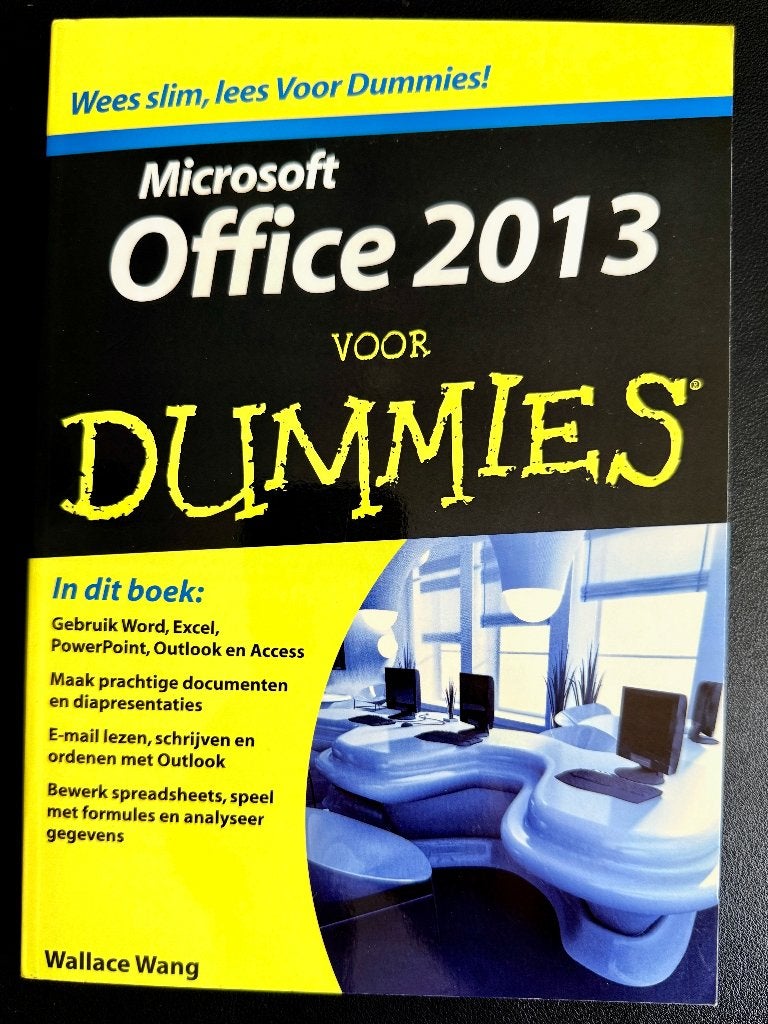 Boek Microsoft Office 2013 voor Dummies, Ophalen of Verzenden, Alpha, Nieuw, Wallace Wang