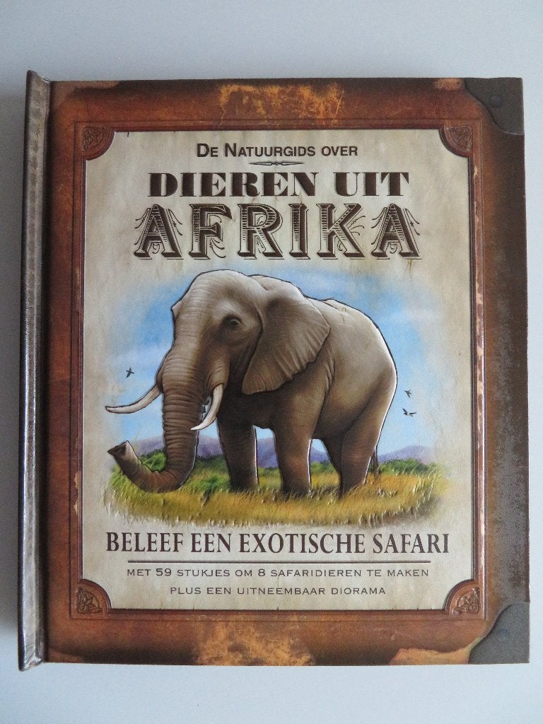 De Natuurgids over Dieren uit Afrika - Safari Boek + Diorama, Boeken, Non-fictie, Paul Beck, Nieuw, Ophalen of Verzenden