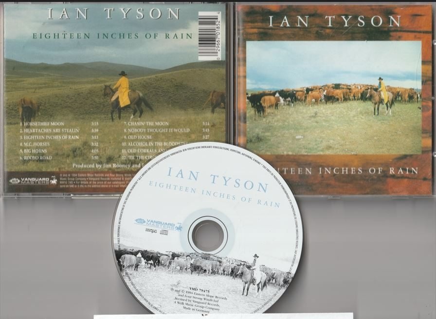 Ian Tyson - Eighteen Inches Of Rain, Ophalen of Verzenden, Zo goed als nieuw