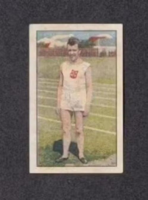 Albumplaatje W. v.d. Berge Hardlopen Atletiek 1932 (17)., Verzamelen, Ophalen of Verzenden, Zo goed als nieuw