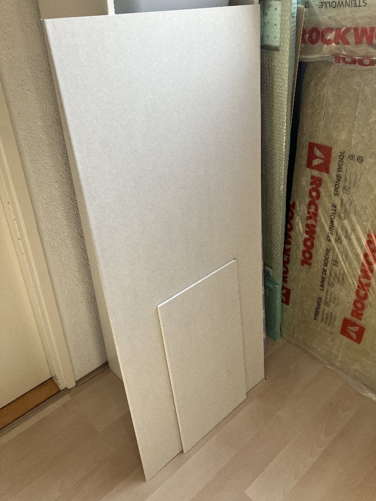 Gipsplaat ronde kant 1.300x600x9,5 mm Gratis, Doe-het-zelf en Verbouw, Platen en Panelen, Ophalen, Nieuw, Overige materialen, Minder dan 20 mm