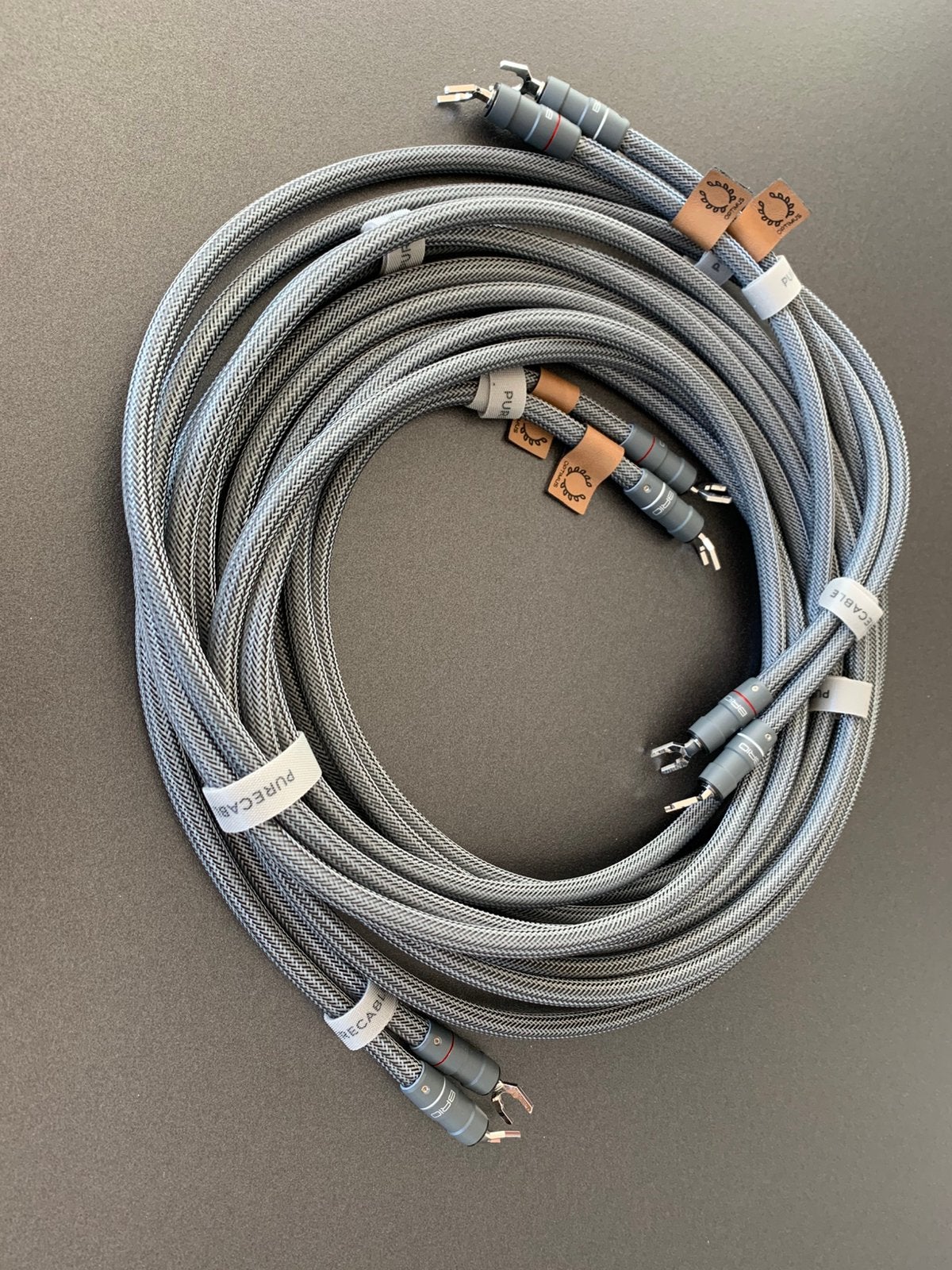 Highend luidspreker kabels, Purecable OPTIMUS. 3meter lang., Audio, Tv en Foto, Ophalen of Verzenden, Zo goed als nieuw