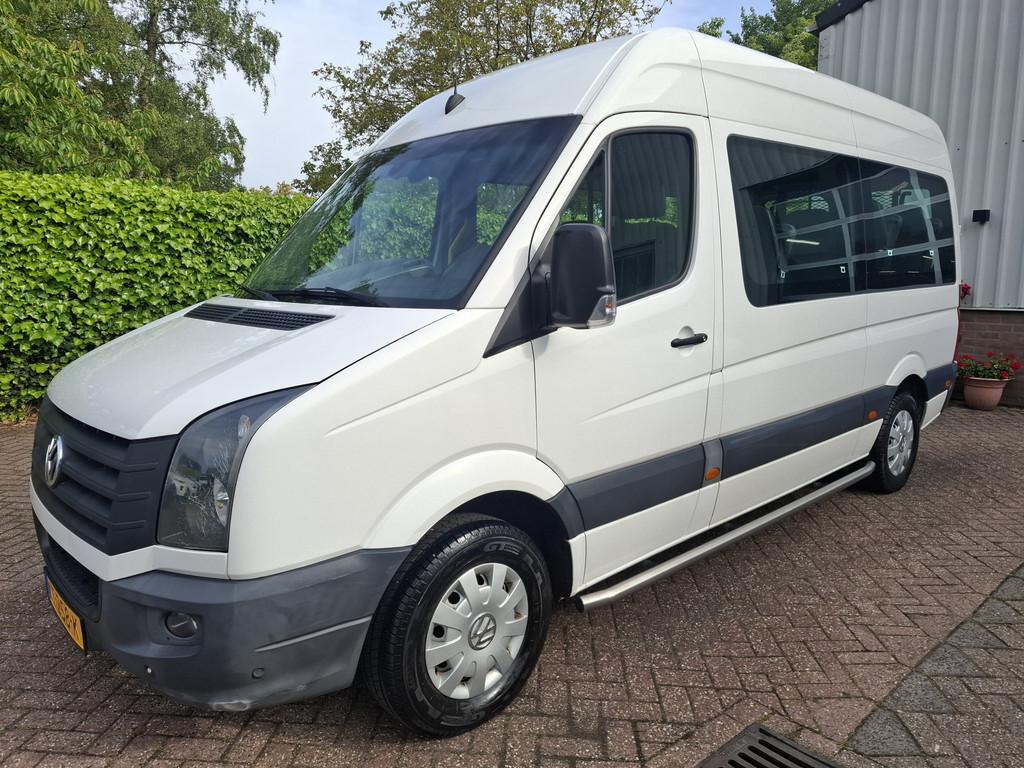 Volkswagen Crafter 35 2.0 TDI L2H2 10850.- INCL BTW 9-PERSOO, Auto's, Volkswagen, Gebruikt, Wit, Origineel Nederlands, Bedrijf