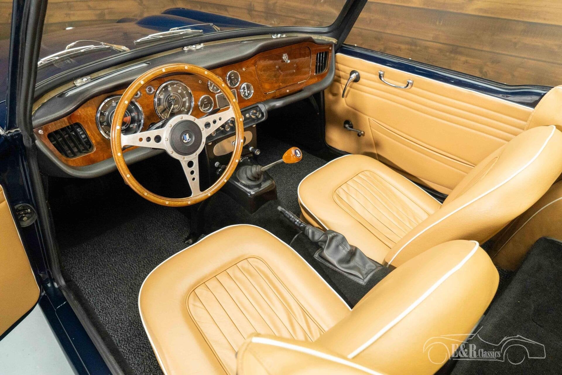 Triumph TR4 Cabriolet | 1967, Auto's, Achterwielaandrijving, Cabriolet, Blauw, Triumph