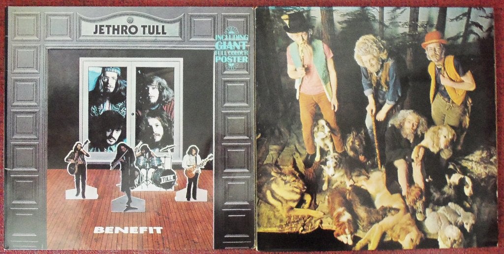 2 LP's van Jethro Tull, Cd's en Dvd's, Ophalen of Verzenden, Zo goed als nieuw, 12 inch, Beschermende buitenhoes
