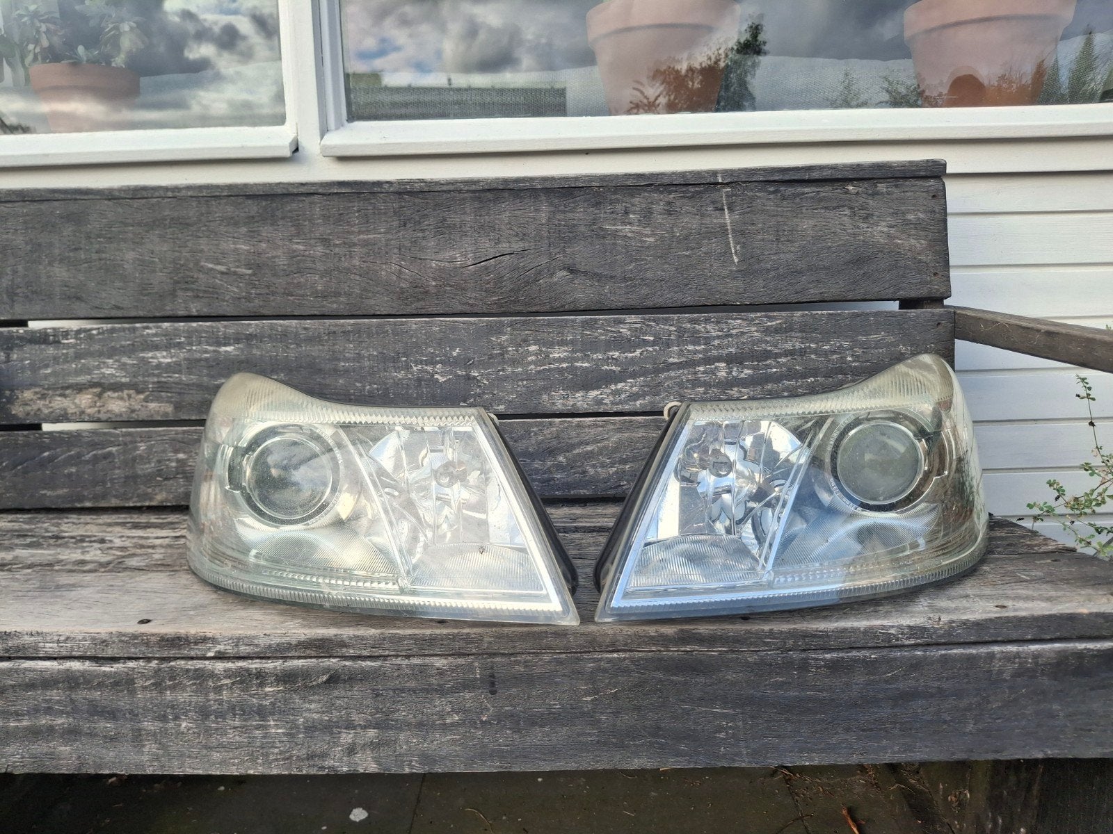 Xenon koplampen mee sturend voor Skoda Octavia 2 (, Ophalen of Verzenden, Gebruikt, Skoda