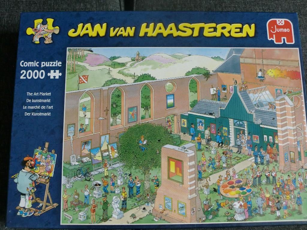 Jan van haasteren 1500 stukjes, Ophalen, 500 t/m 1500 stukjes, Gebruikt