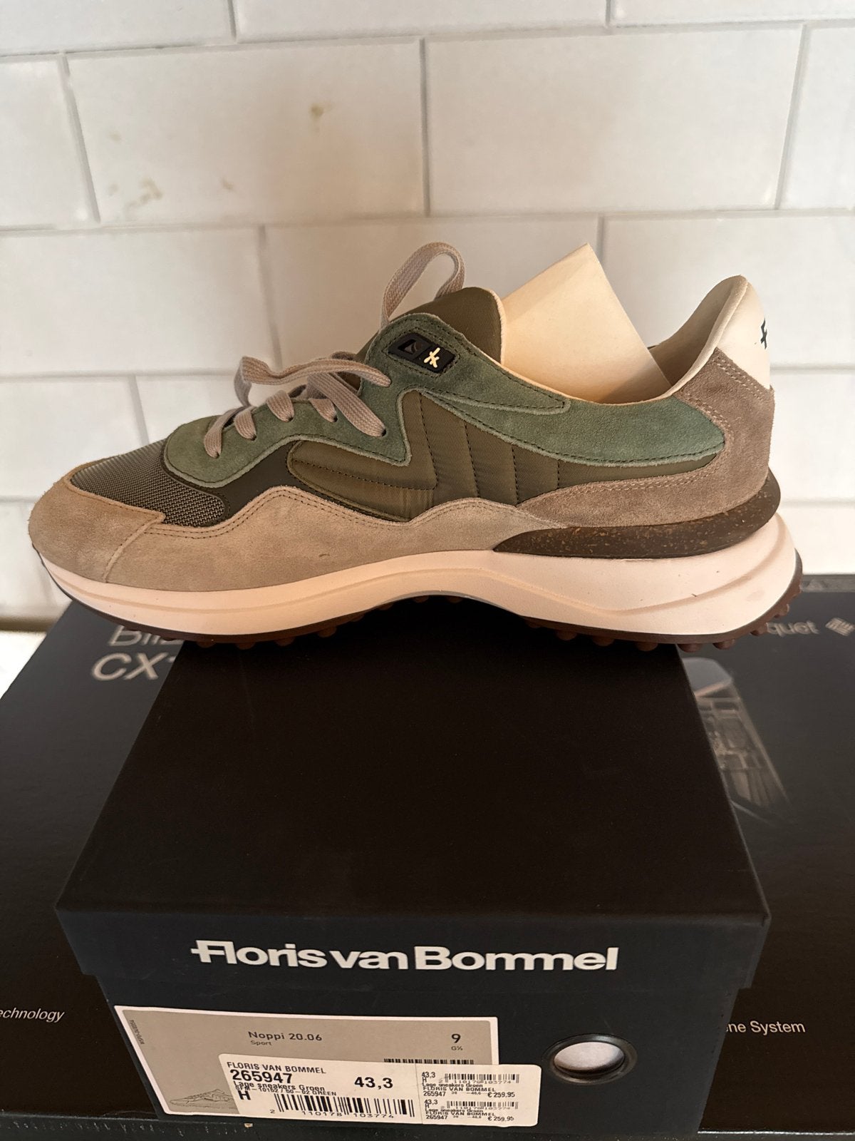 Floris van Bommel Noppi 20.06 Sneakers Maat 43.3, Kleding | Heren, Schoenen, Ophalen of Verzenden, Nieuw, Overige kleuren, Sneakers of Gympen