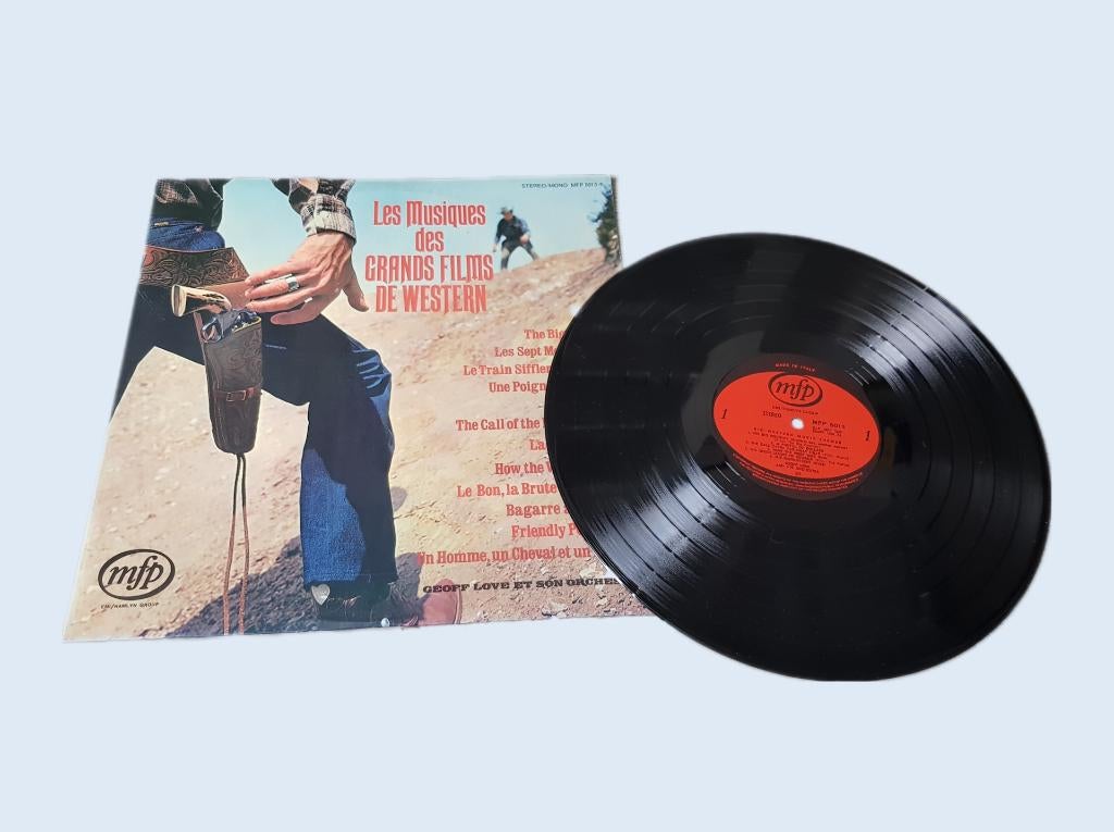Les Musiques des Grands Films de Western - lp ~ HH8428, Ophalen of Verzenden, Gebruikt, 12 inch