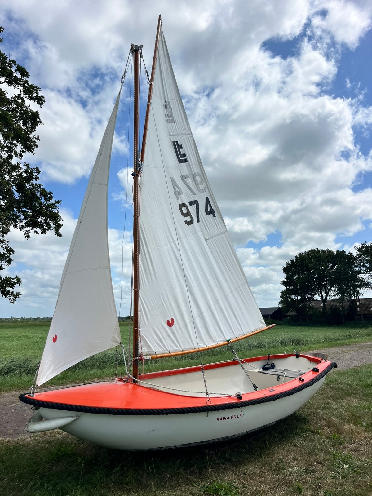 Leukothea incl. trailer, Ophalen, Gebruikt, Overige typen, Polyester
