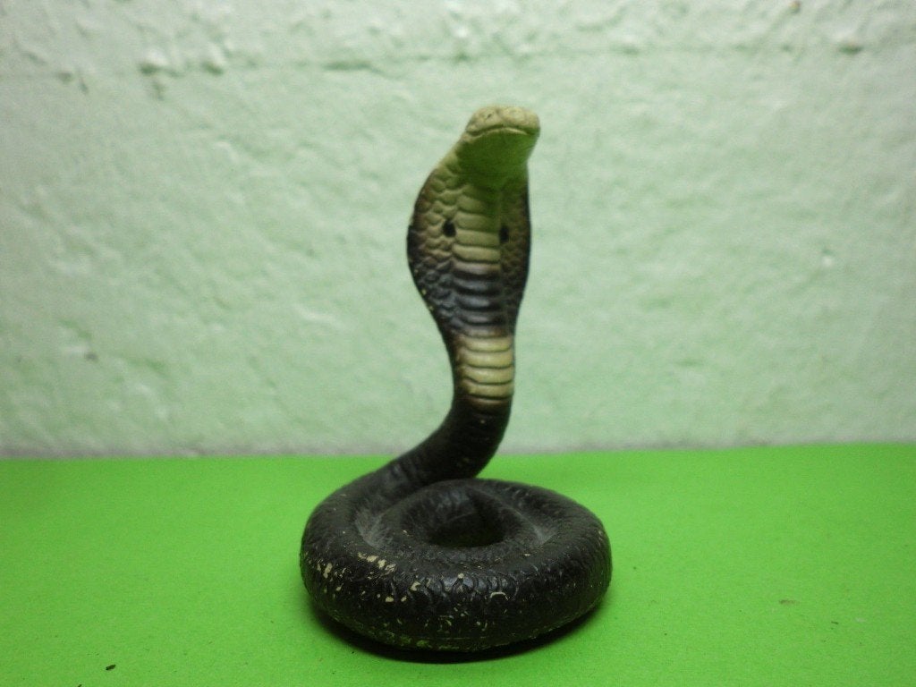 Schleich 14141 cobra, dierfiguur, Verzenden, Gebruikt, Reptiel of Amfibie, Beeldje of Figuurtje