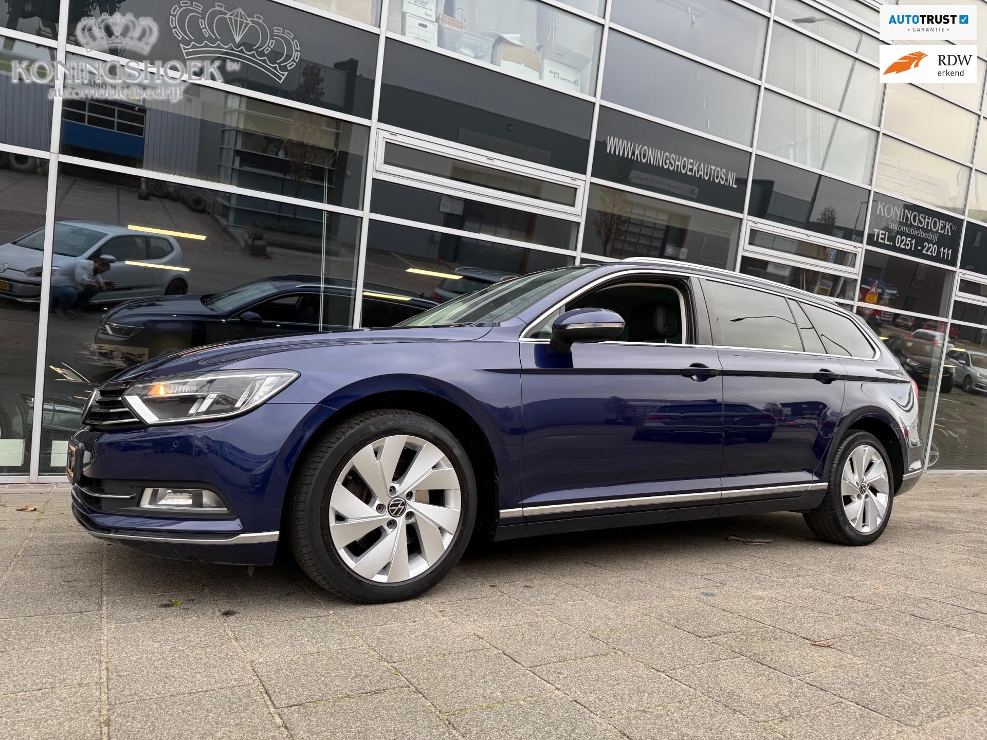 Volkswagen Passat Variant 1.5 TSI Highline Automaat, Dealer onderhouden, 730 kg, 4 cilinders, 150 pk