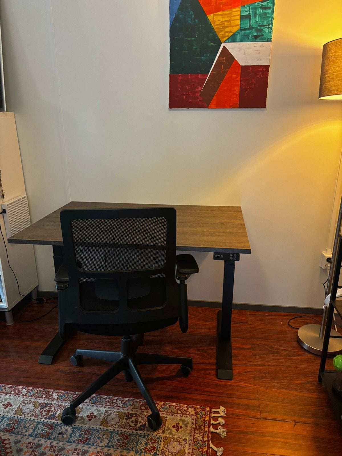 Luxe zit/sta bureau 120x80cm, Ophalen, Zo goed als nieuw