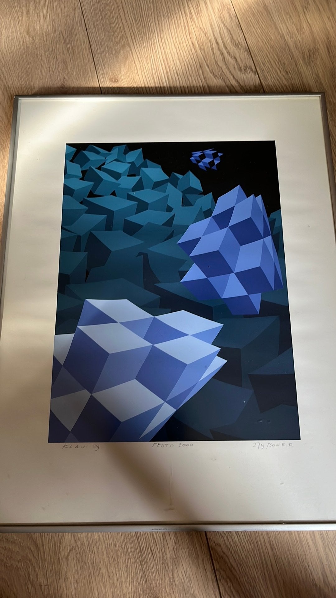 Te koop Gelimiteerde kunstdruk “Festo 2000” – nr. 279/300, Ophalen