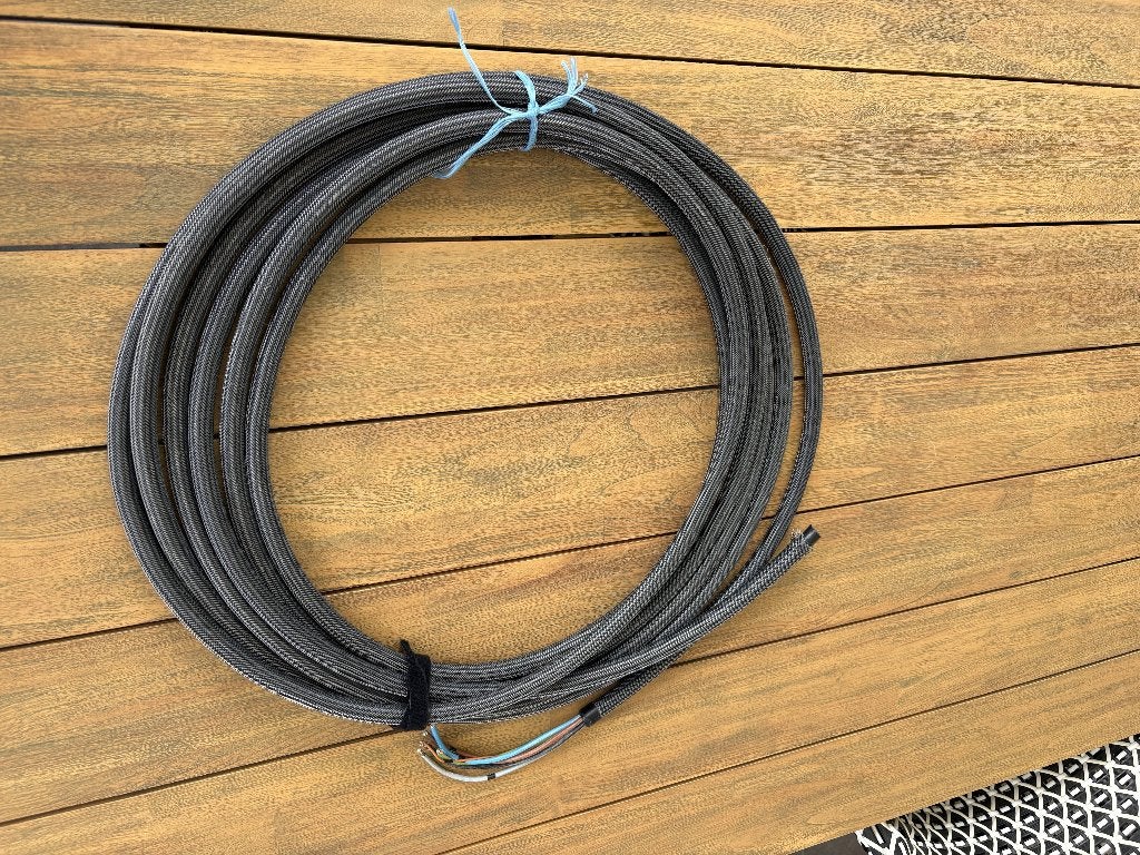 10 m Laadkabel-open eind/zonder stekker voor max. 32 A-22 kW, Auto diversen, Laadpalen, Ophalen of Verzenden, Gebruikt, Laadkabel
