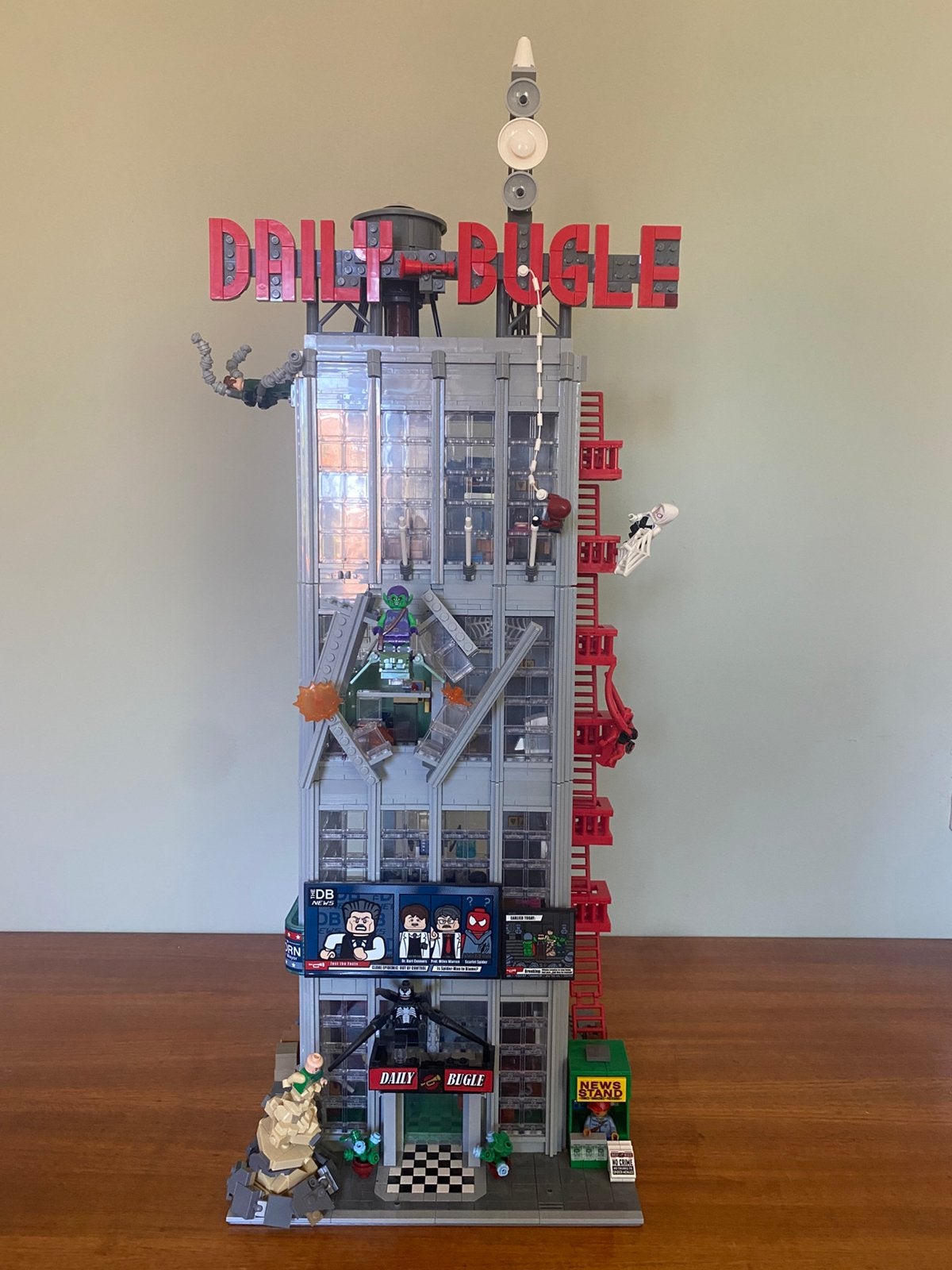 LEGO Daily Bugle 76178 Marvel, Compleet, Marvel, Lego, Ophalen of Verzenden