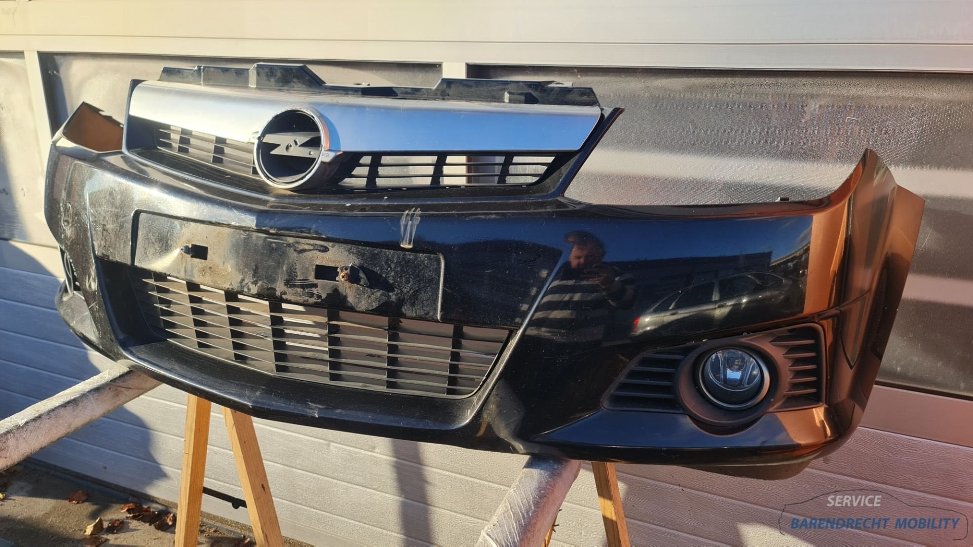 Voorbumper Opel Tigra B TT TwinTop voor bumper zwart mistlam, Auto-onderdelen, Carrosserie en Plaatwerk, Gebruikt, Voor, Opel Automobile GmbH