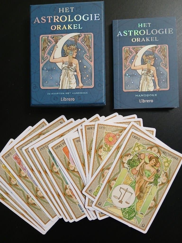 Astrologie Zodiac Orakelkaarten te koop!, Ophalen of Verzenden, Zo goed als nieuw, Tarot of Kaarten leggen, Instructieboek