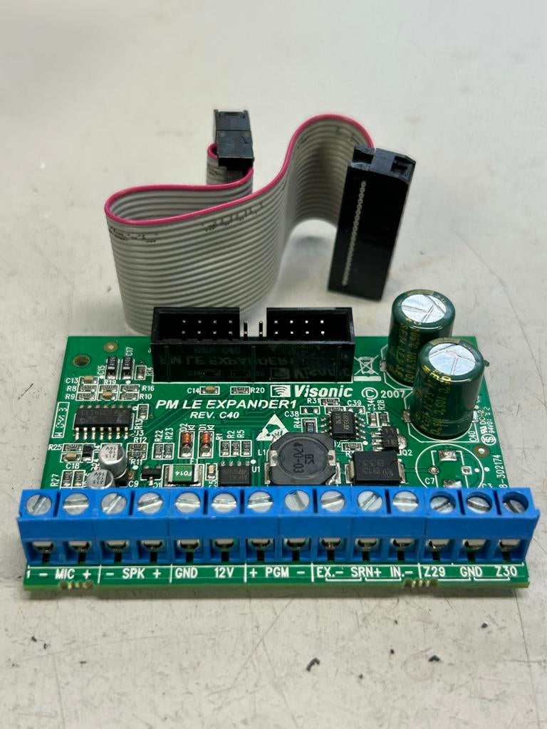 Visonic PM LE Expander module voor alarmsysteem, Ophalen of Verzenden, Zo goed als nieuw