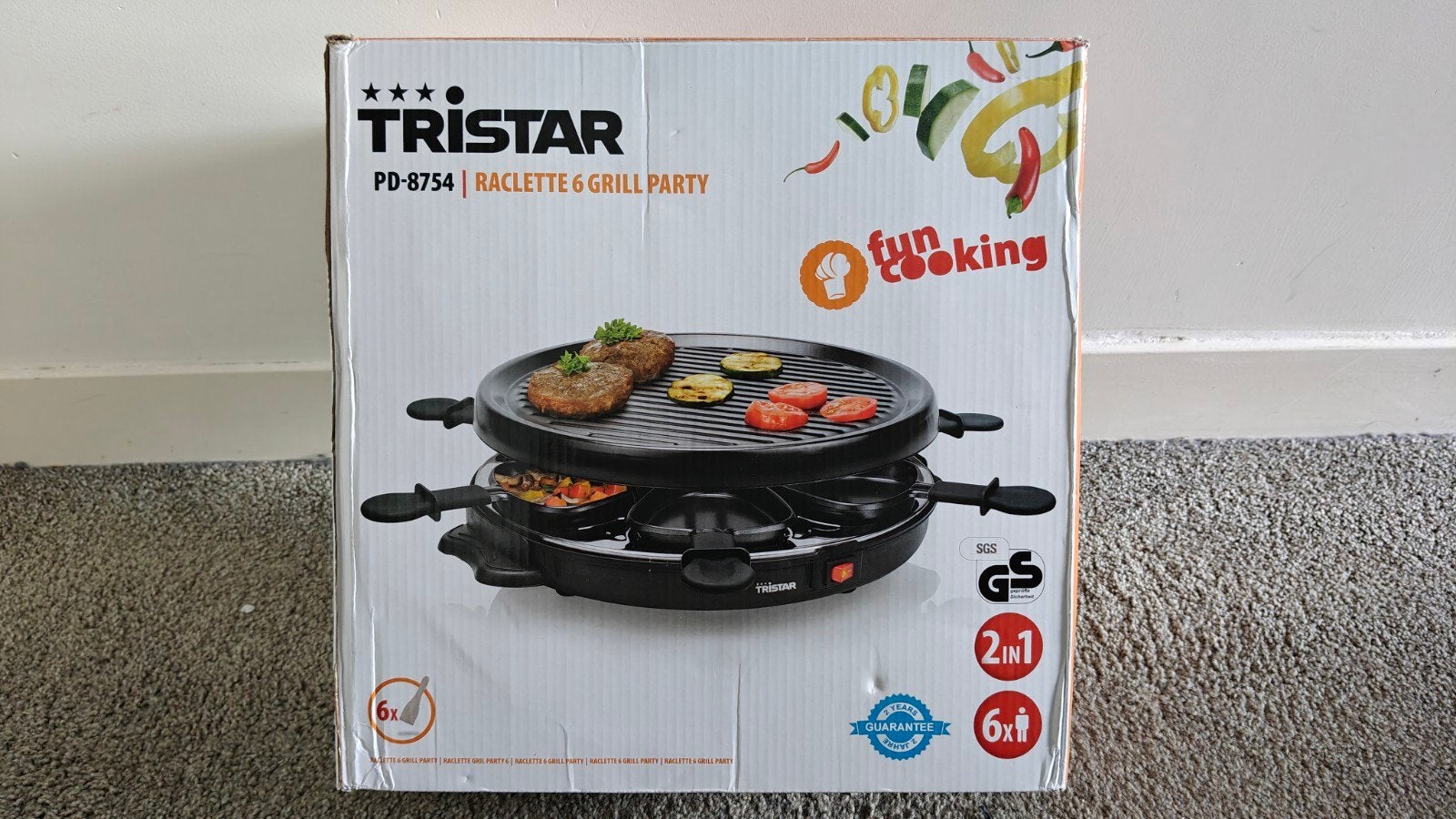 Tristar gourmetstel, Witgoed en Apparatuur, Gourmetstellen, Ophalen of Verzenden, 4 t/m 7 personen
