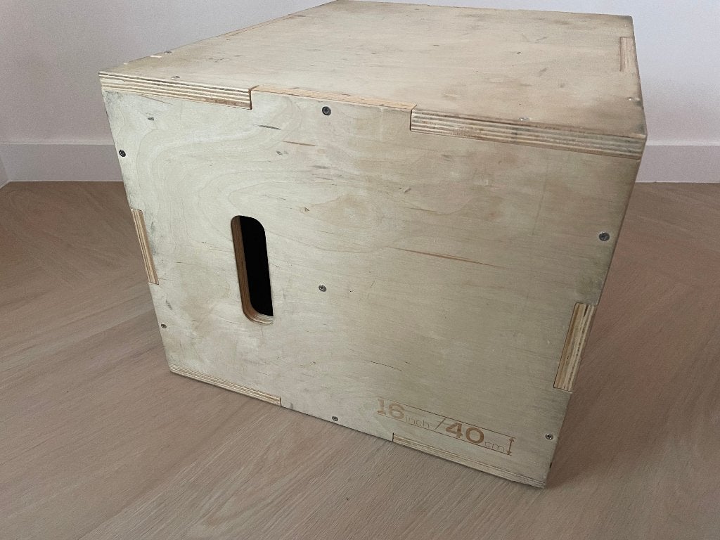 Plyo Box 3-in-1 - 40x50x60 cm, Sport en Fitness, Ophalen, Gebruikt, Benen, Overige typen