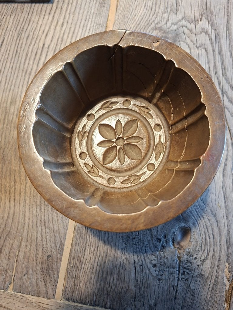 oude houten botervorm, jaren 1800-1900, Ophalen of Verzenden