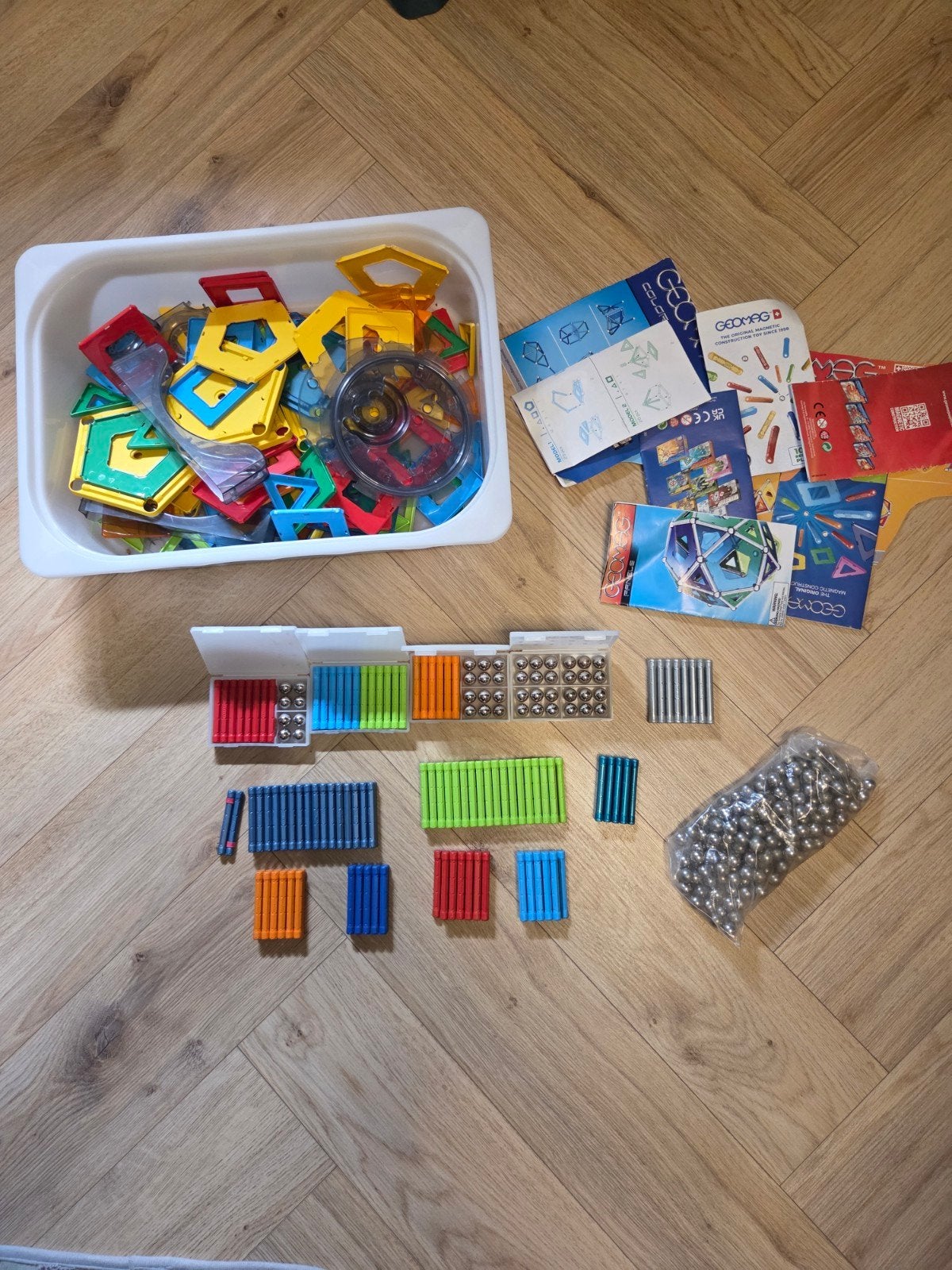Geomag en magnetisch bouwspeelgoed set, Ophalen of Verzenden, Gebruikt, Overige merken
