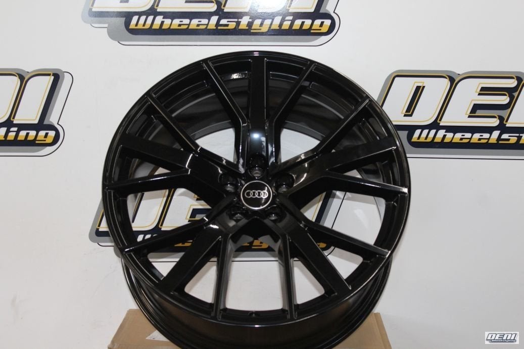 21” Originele Audi RS6 Velgenset – Opnieuw Gepoedercoat, Gebruikt, Velg(en), -, Verzenden