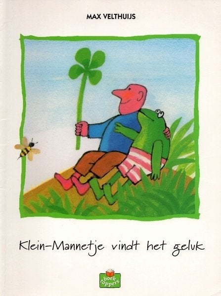Max Velthuijs klein mannetje vindt het geluk/ongelezen (k25, Verzenden, Zo goed als nieuw, Max Velthuijs, Fictie algemeen