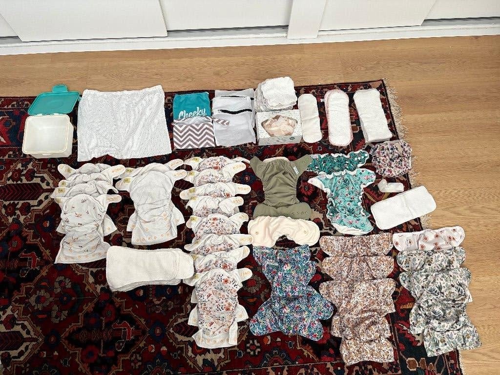 Wasbare luiers complete set, Ophalen, Gebruikt, Overige typen, Overige merken