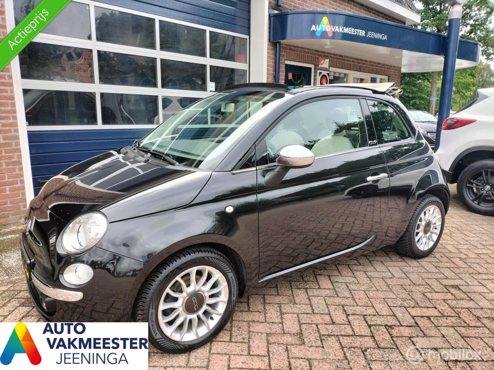 Fiat 500 0.9 TwinAir by Gucci CABRIO nu 5999,=, Auto's, Euro 5, 86 pk, Gebruikt, 31 €/maand