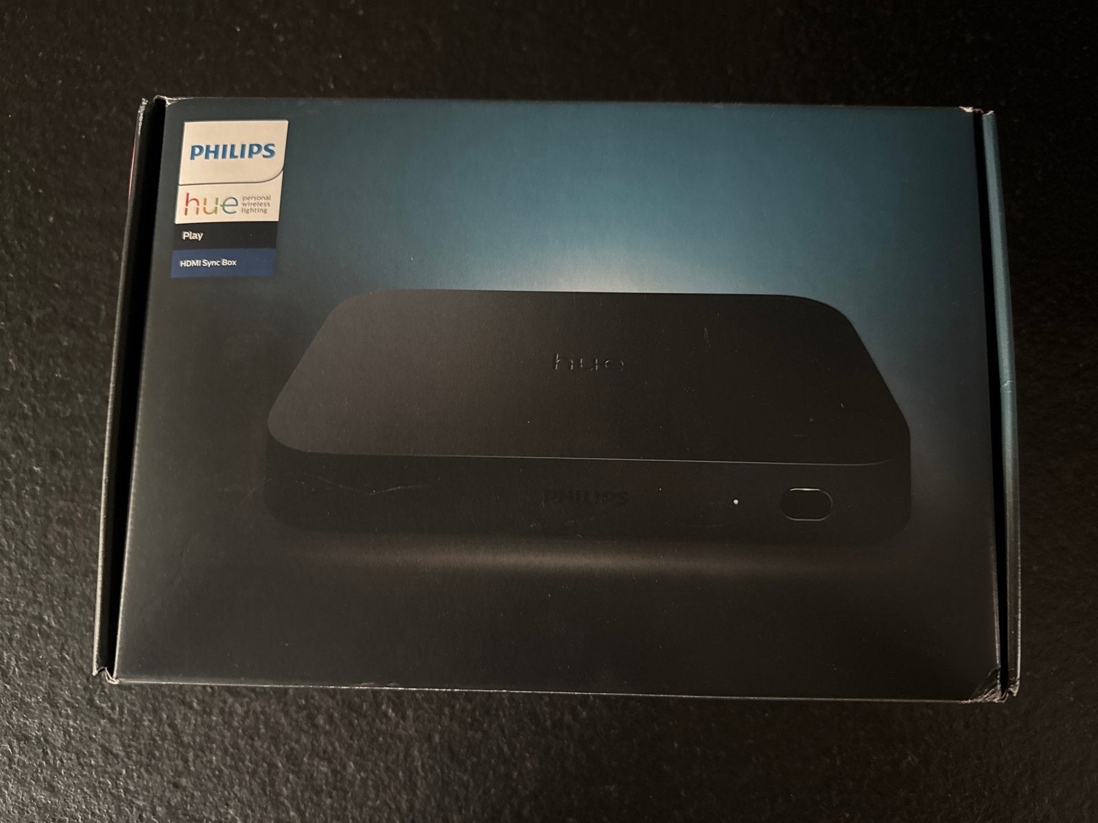 Philips Hue Play HDMI Sync Box - Synchroniseer je licht, Audio, Tv en Foto, Home Cinema-sets, Zo goed als nieuw, Philips, Ophalen