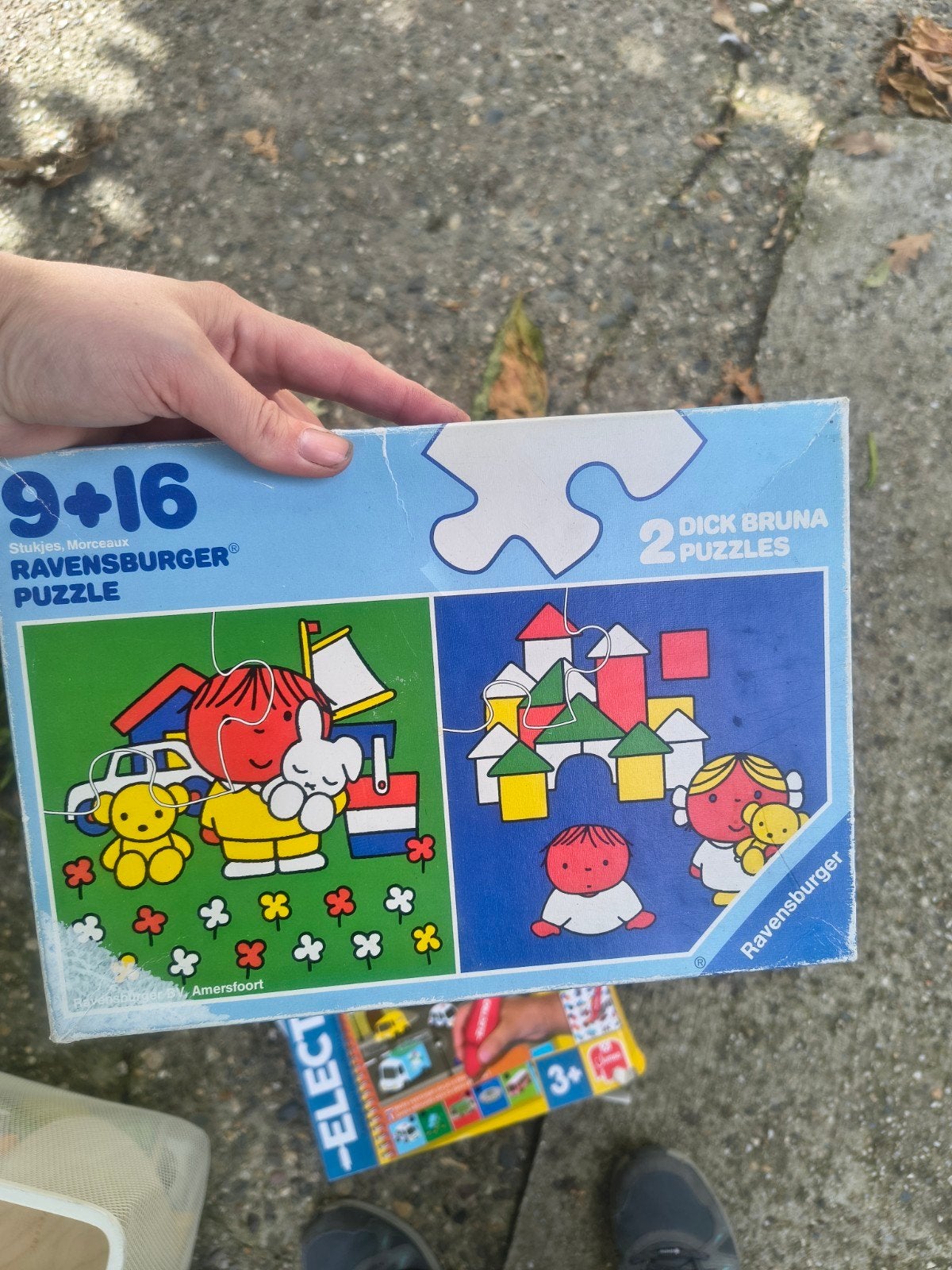 Ravensburger Dick Bruna Puzzels (9+16 stukjes), Ophalen of Verzenden, 10 tot 50 stukjes, Gebruikt, 6 maanden tot 2 jaar