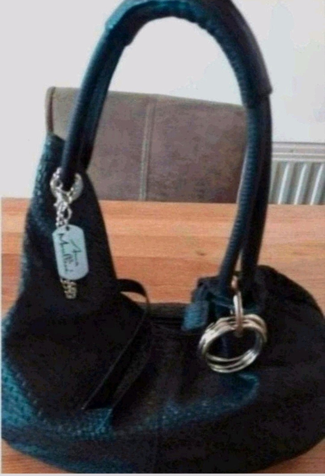 Echter leren Italiaanse gevlochten merk tas, Ophalen of Verzenden, Zo goed als nieuw, Dames