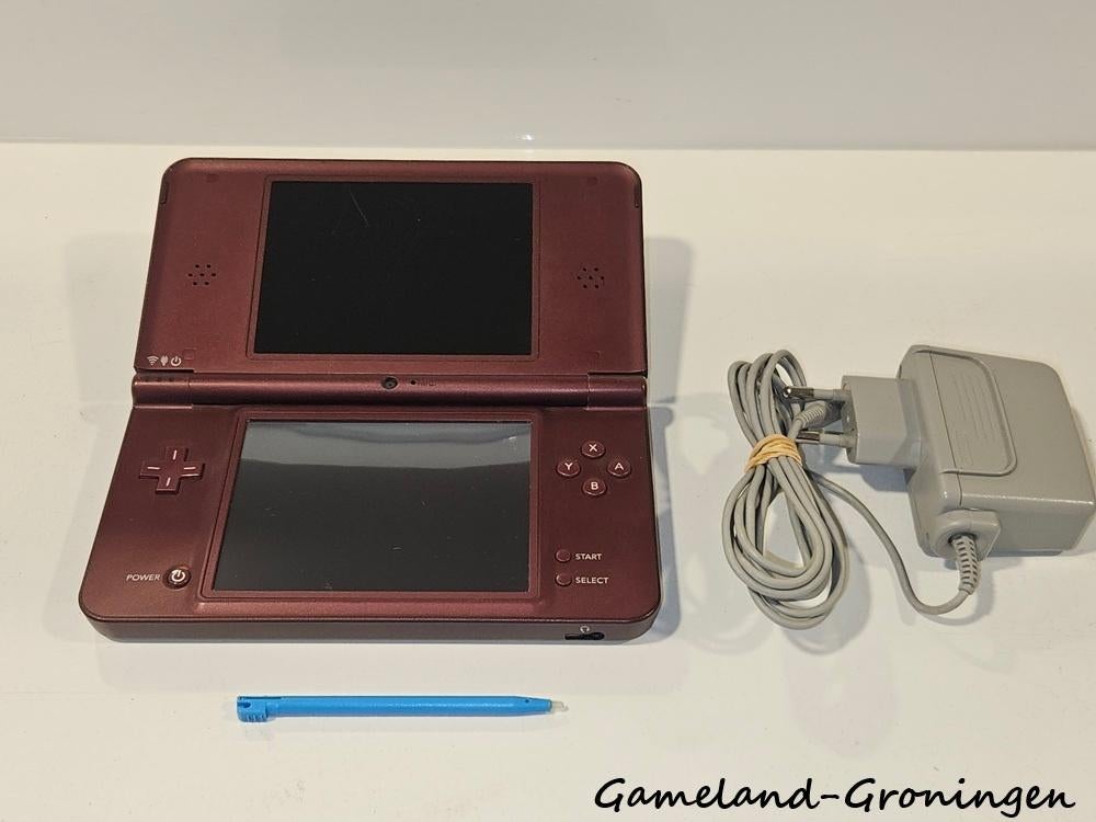 Nintendo DSi XL met Stylus & Oplader (Wijnrood), Dsi XL, Gebruikt, -, -