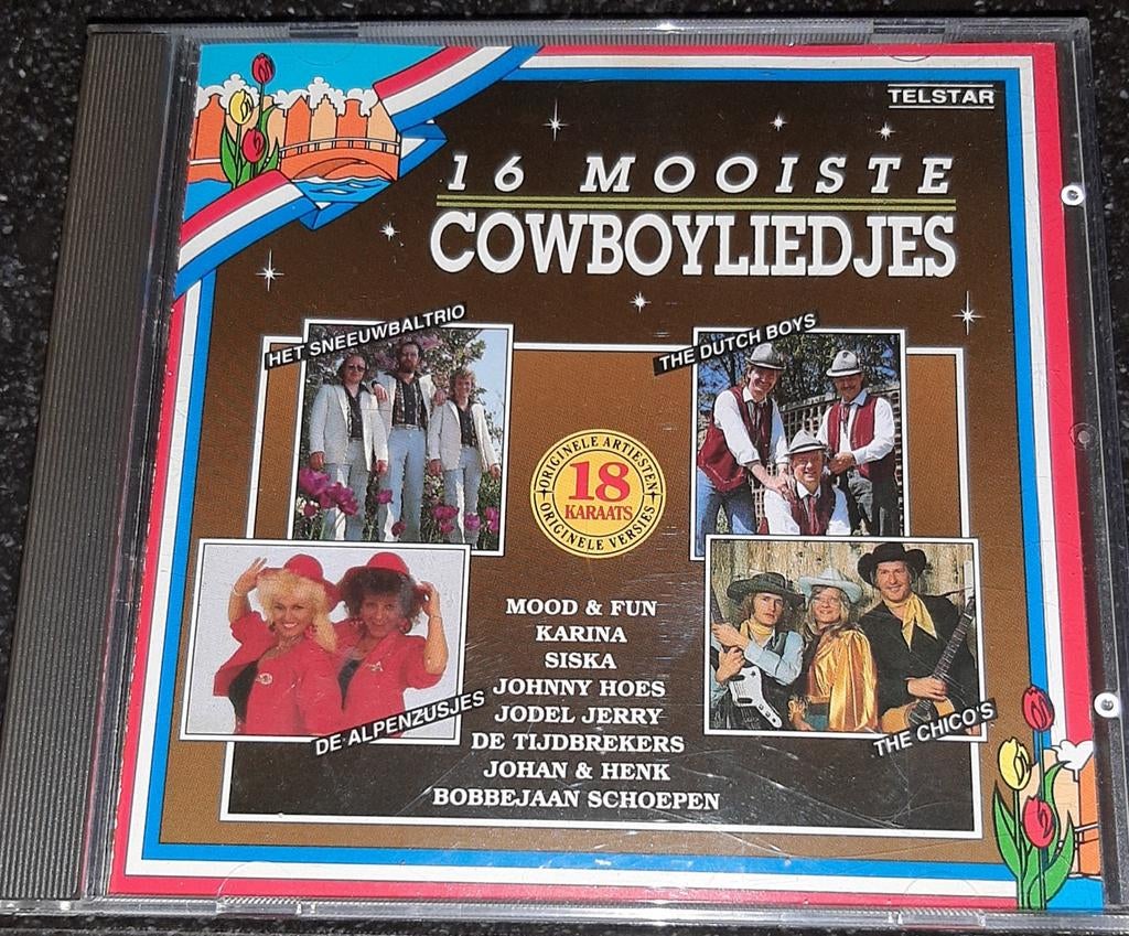 16 mooie cowboyliedjes, Ophalen of Verzenden, Zo goed als nieuw, Levenslied of Smartlap