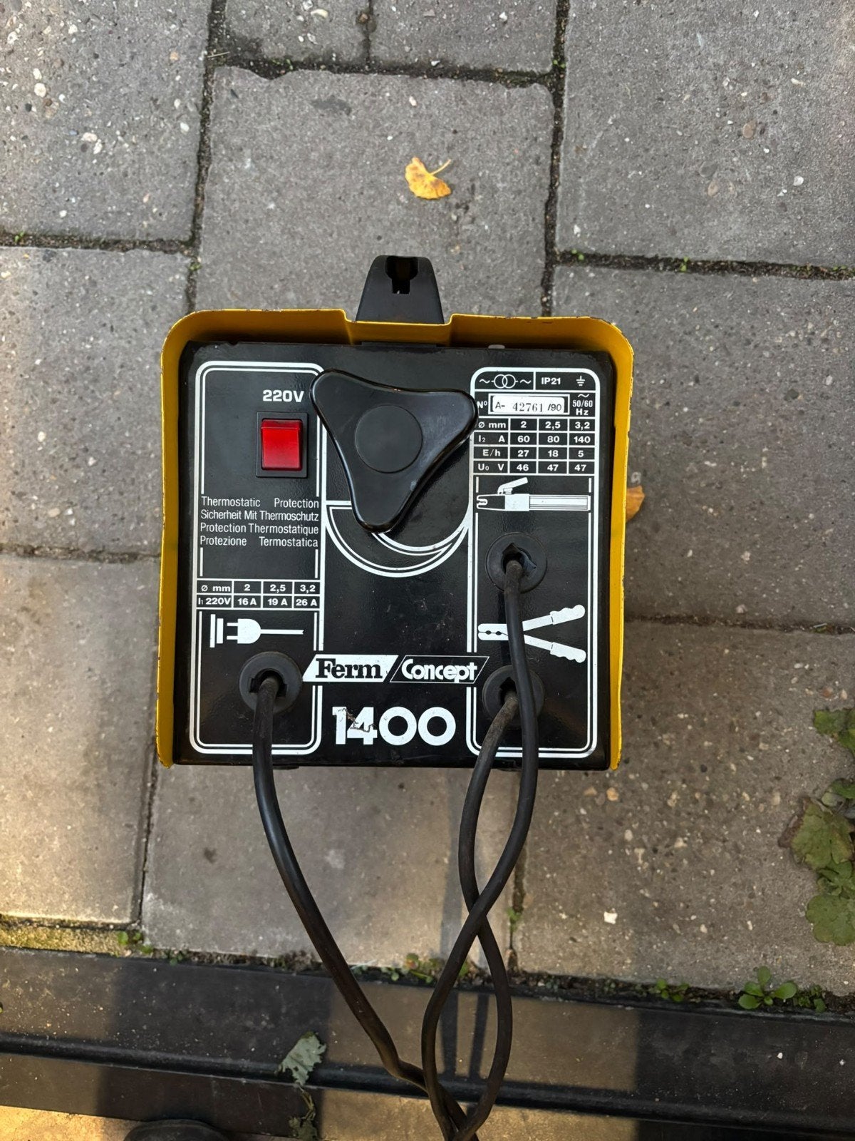 FERM Concept 1400 Lasapparaat - Gebruikt maar goed, Ophalen, Gebruikt, Minder dan 150 ampère, Elektroden