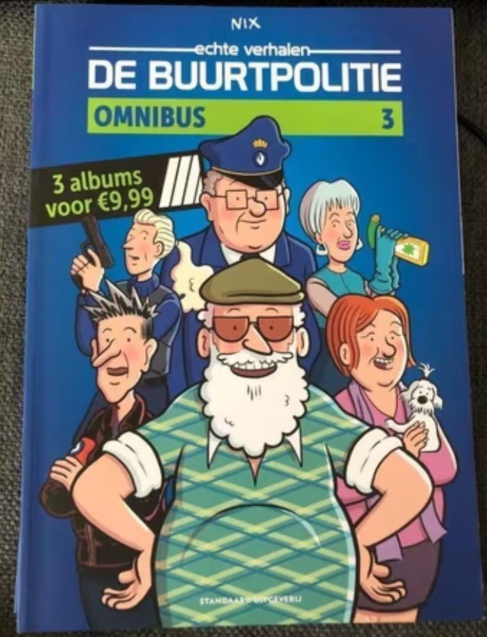 Omnibus 3 de buurtpolitie nix r1, Eén stripboek, Ophalen of Verzenden, Zo goed als nieuw