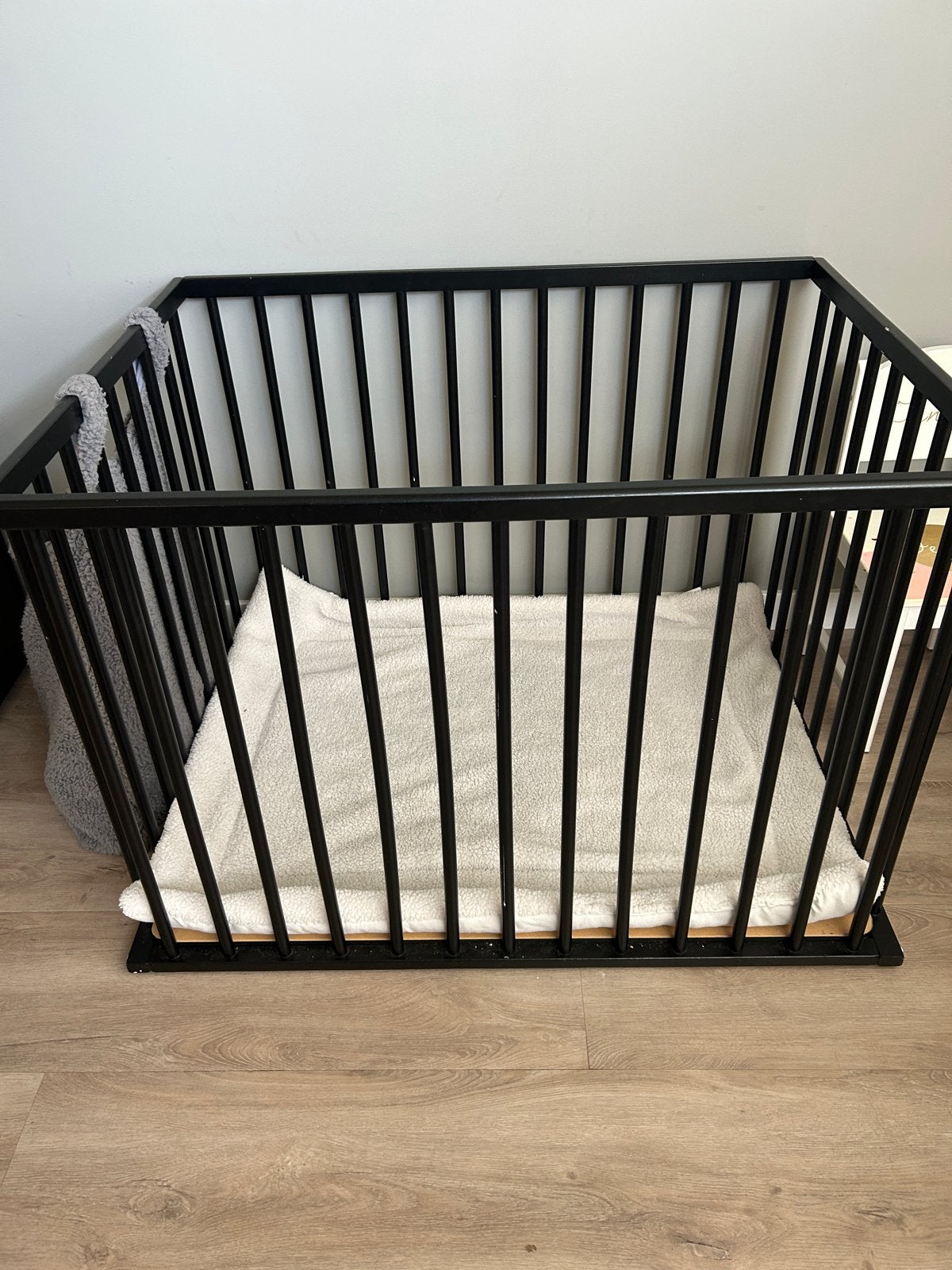 Box met Boxkleed en Jollein Opbergzak - Zo goed als nieuw, Kinderen en Baby's, Ophalen, Zo goed als nieuw, Vierkant, Boxkleed