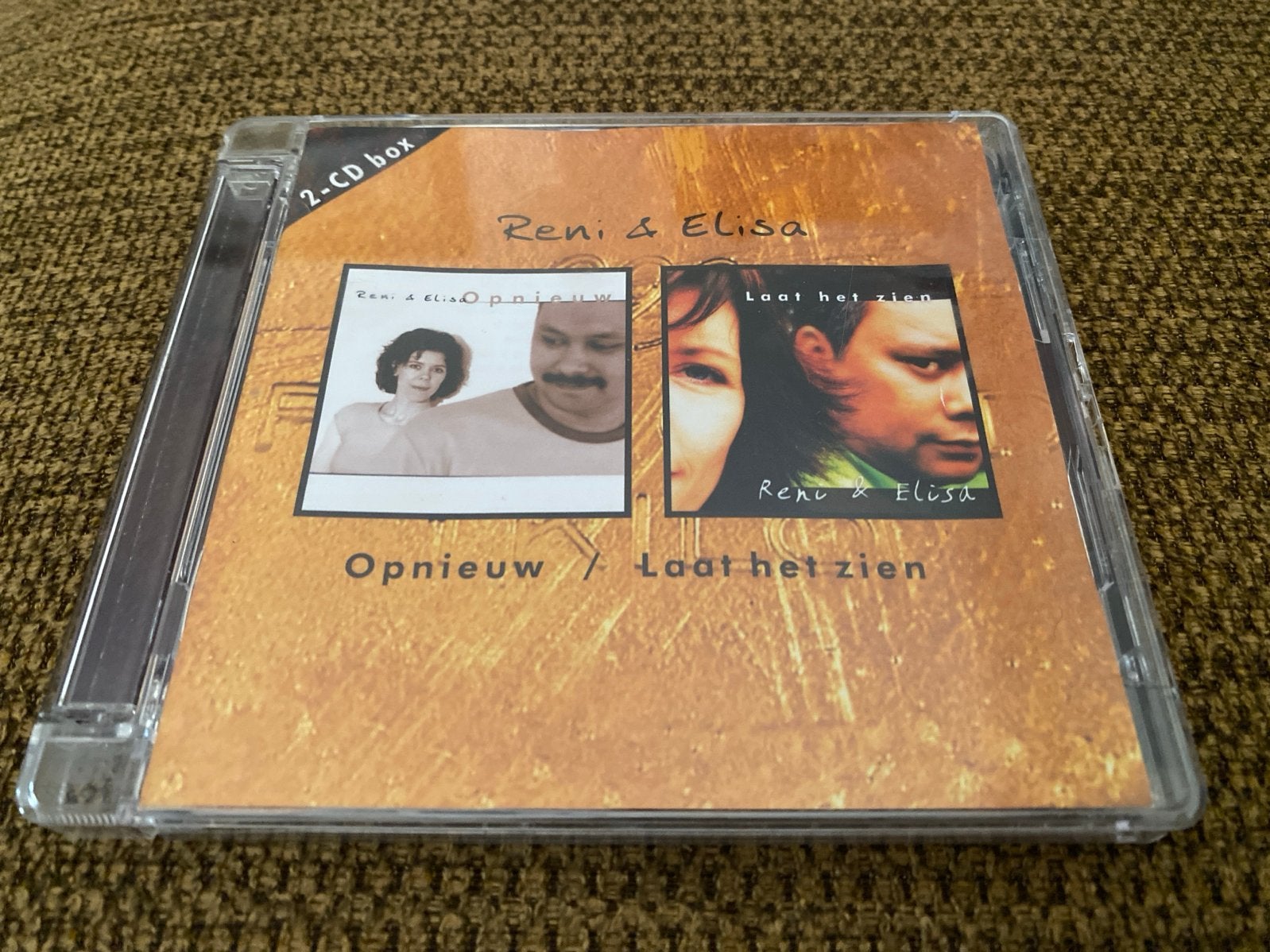 Reni & Elisa - Opnieuw / Laat het zien (2-CD box), Boxset, Ophalen of Verzenden, Zo goed als nieuw, Levenslied of Smartlap