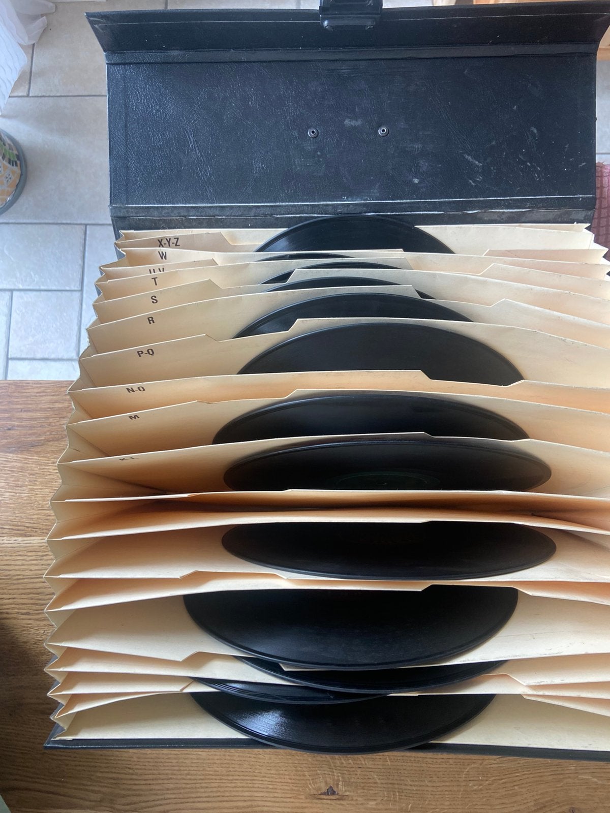 Schellak platen 78 toeren, Ophalen