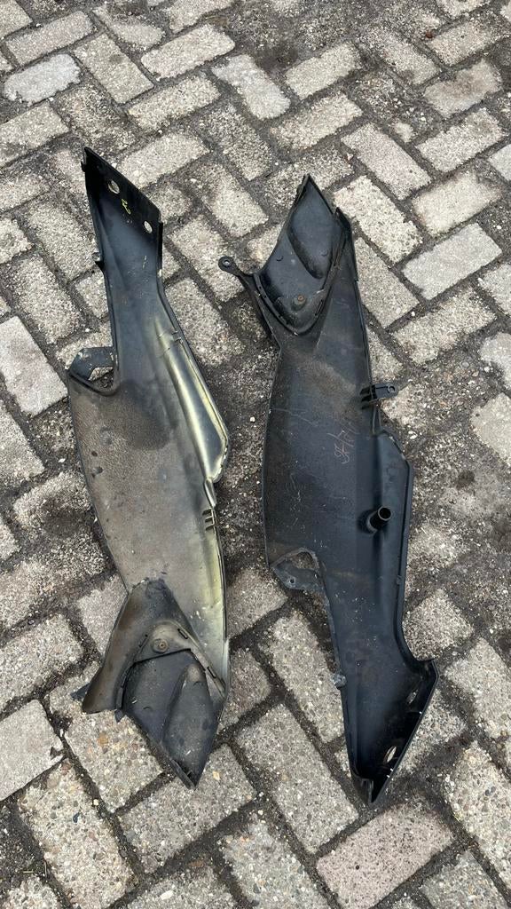 Piaggio Typhoon/NRG kappen achterzijde, Fietsen en Brommers, Ophalen of Verzenden, Gebruikt, Kap, Piaggio