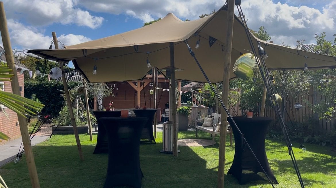 Stretchtent / party tent te huur 5x7, Ophalen of Verzenden, Nieuw, Overige