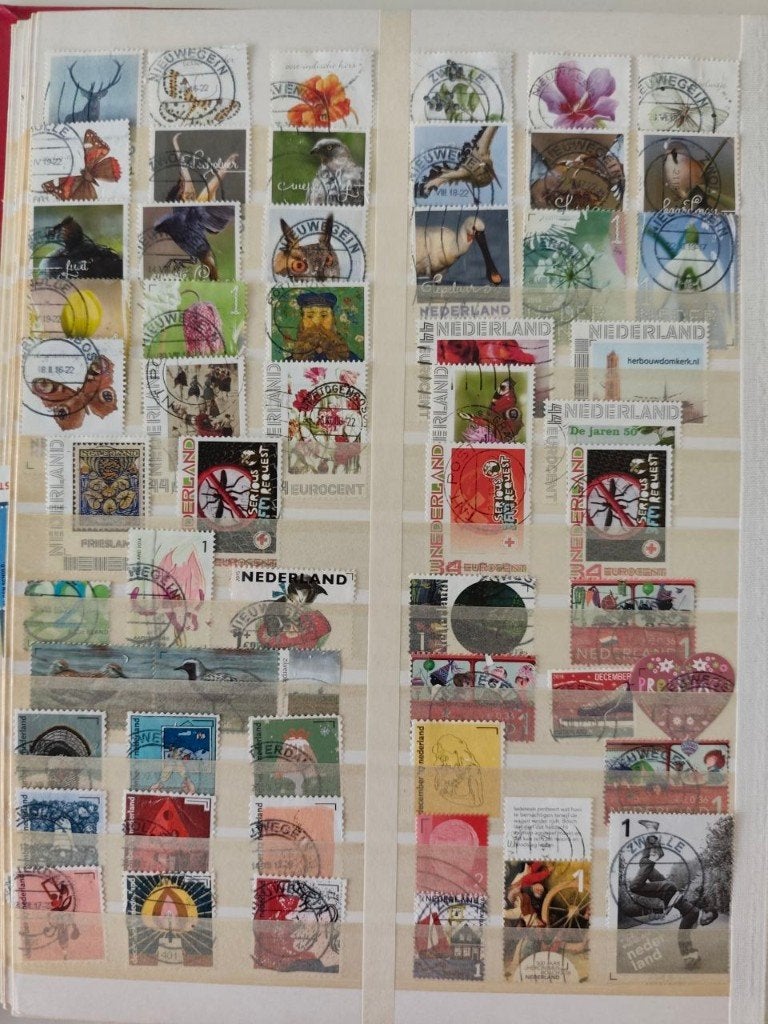 Te koop: Album met alleen gestempelde eurozegels., Postzegels en Munten, Ophalen of Verzenden, Na 1940, Gestempeld